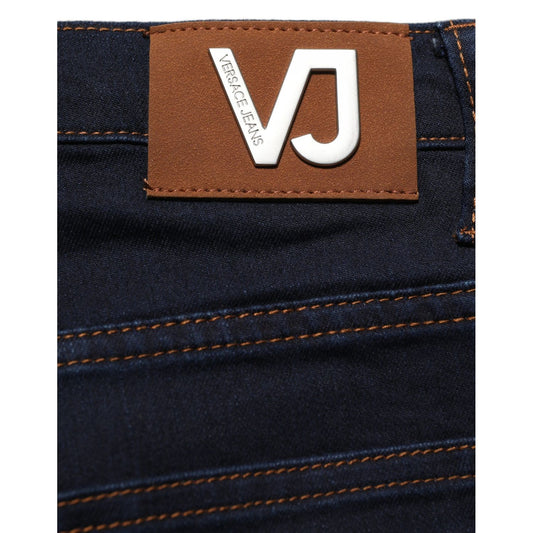 Versace Jeans Couture Blue High Waist Skinny Denim Trouser Jeans