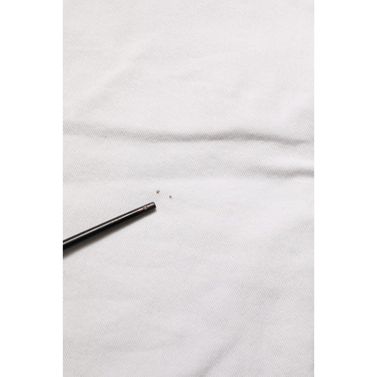 Dolce & Gabbana White Cotton Stretch Skinny Denim Jeans