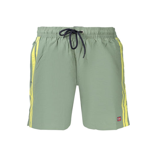 Norway 1963 Green Poliammide Men's Swimwear