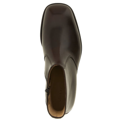 Lemaire Brown Lamb Leather Ankle Boots