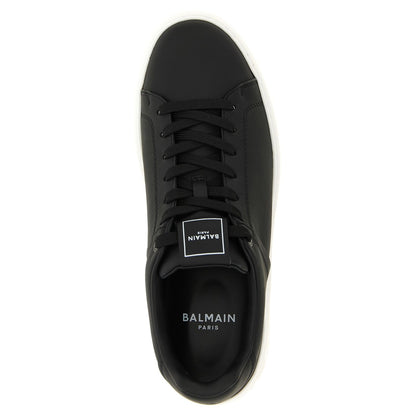 Balmain Bicolor Calfskin Low Top Sneakers