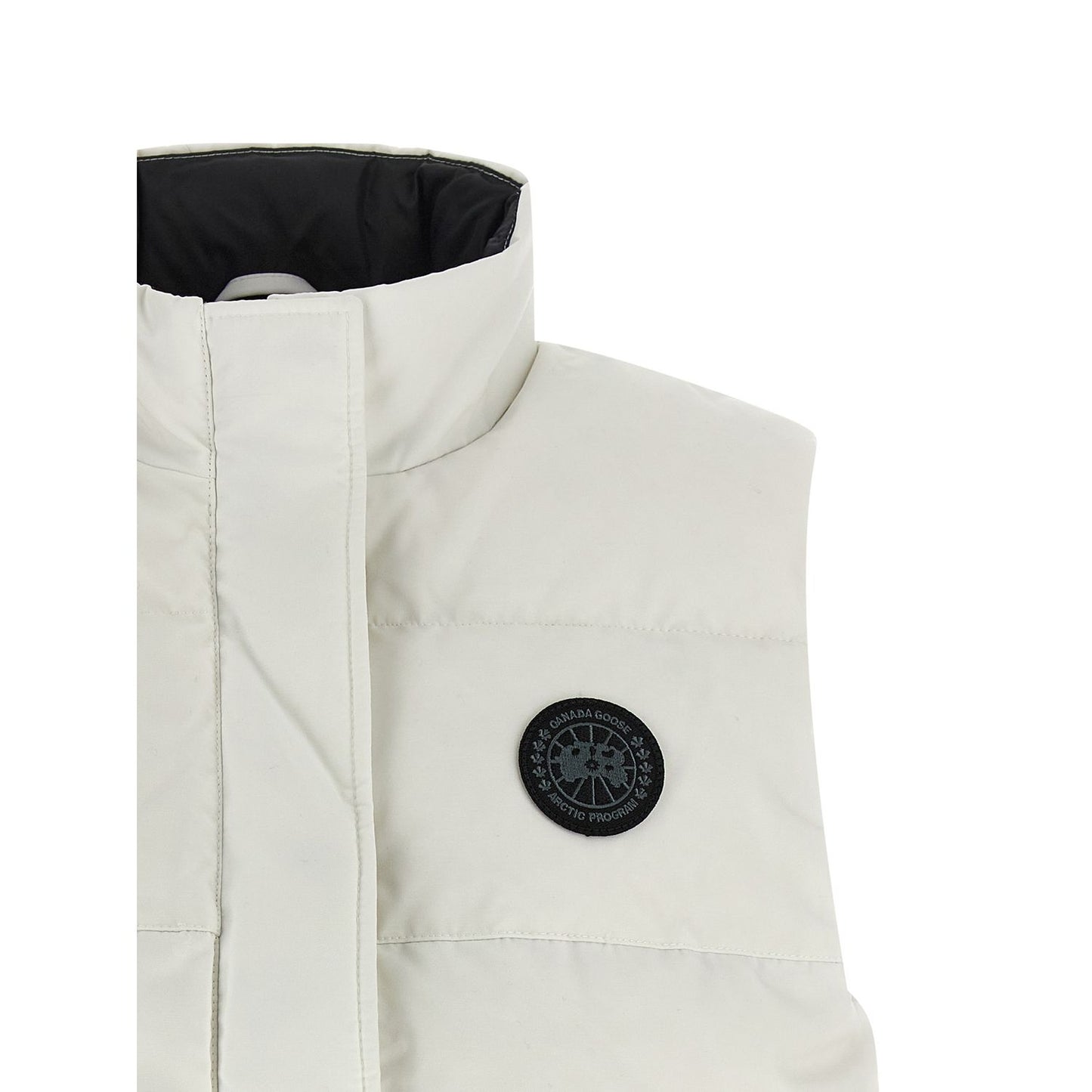 Canada Goose White Polyester Sleeveless Jacket