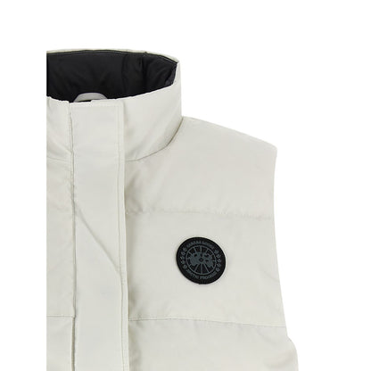 Canada Goose White Polyester Sleeveless Jacket