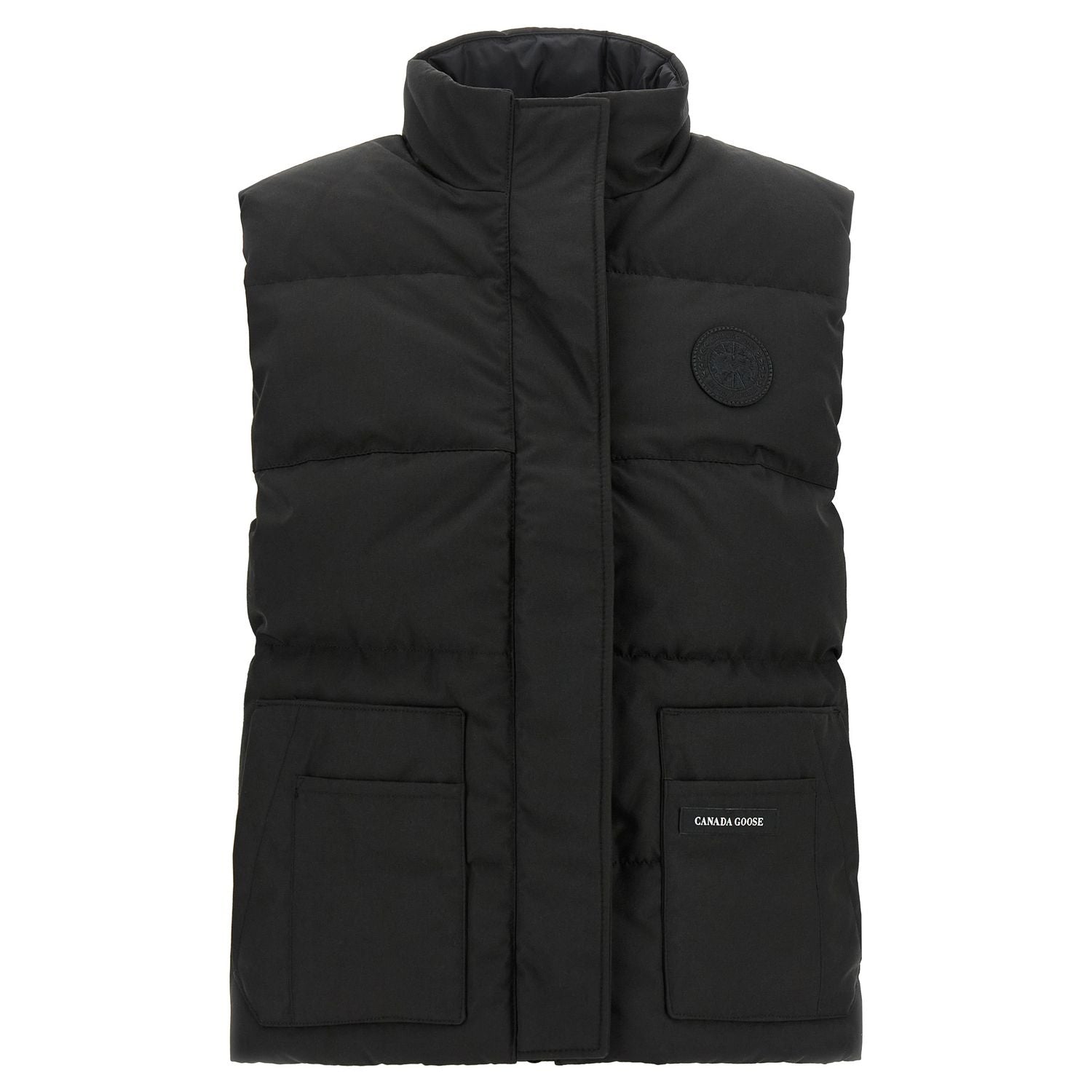 Canada Goose Black Polyester Sleeveless Jacket