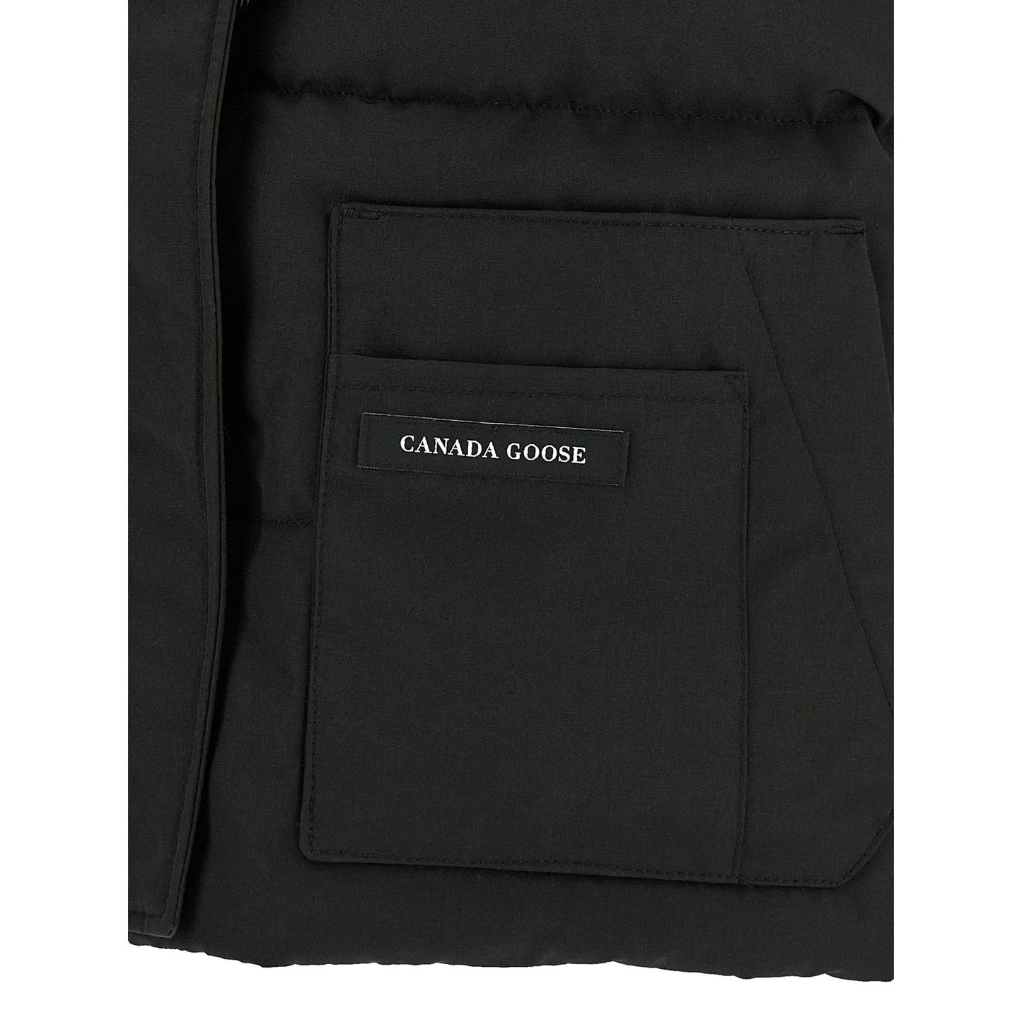 Canada Goose Black Polyester Sleeveless Jacket
