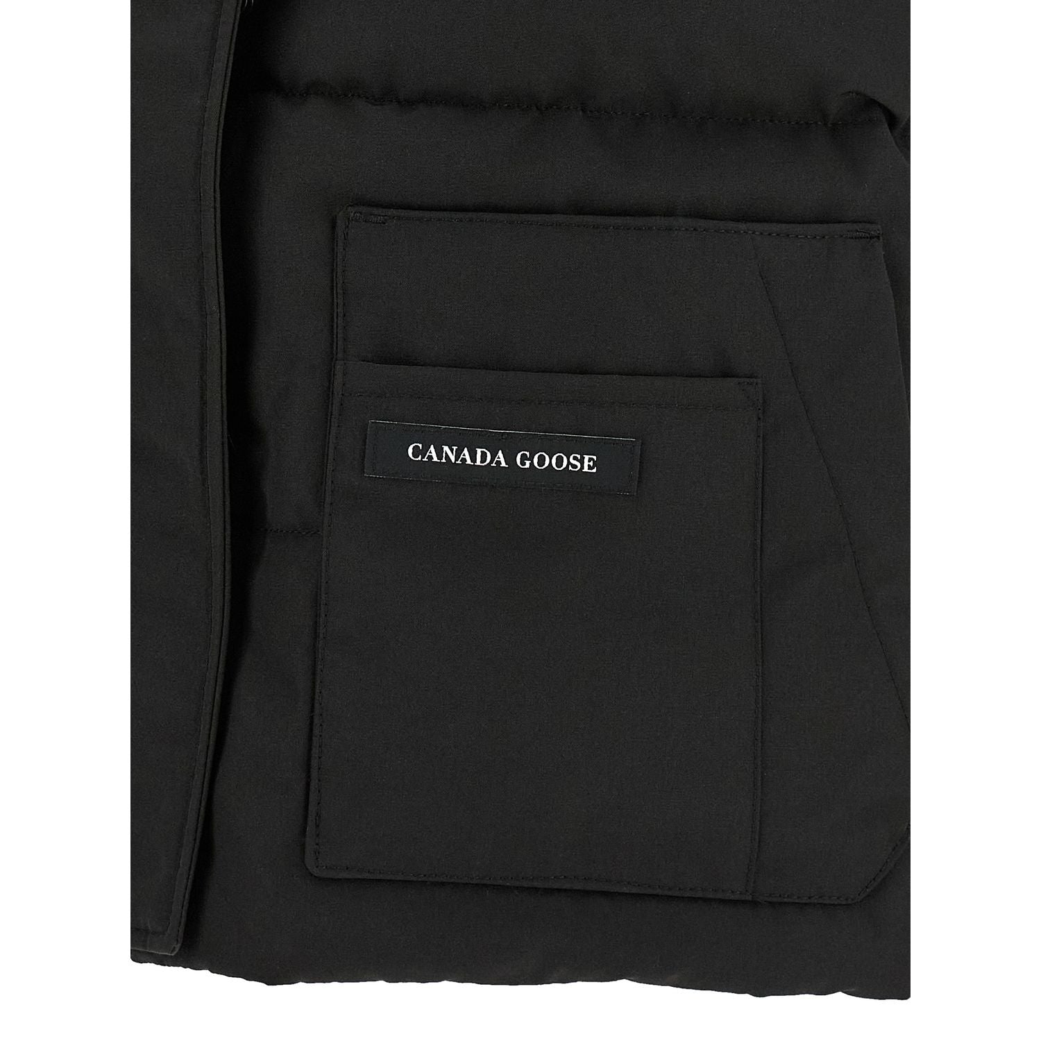 Canada Goose Black Polyester Sleeveless Jacket