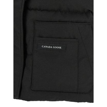 Canada Goose Black Polyester Sleeveless Jacket