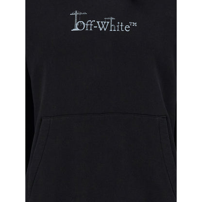 Off-White Black Cotton Sweatshirt