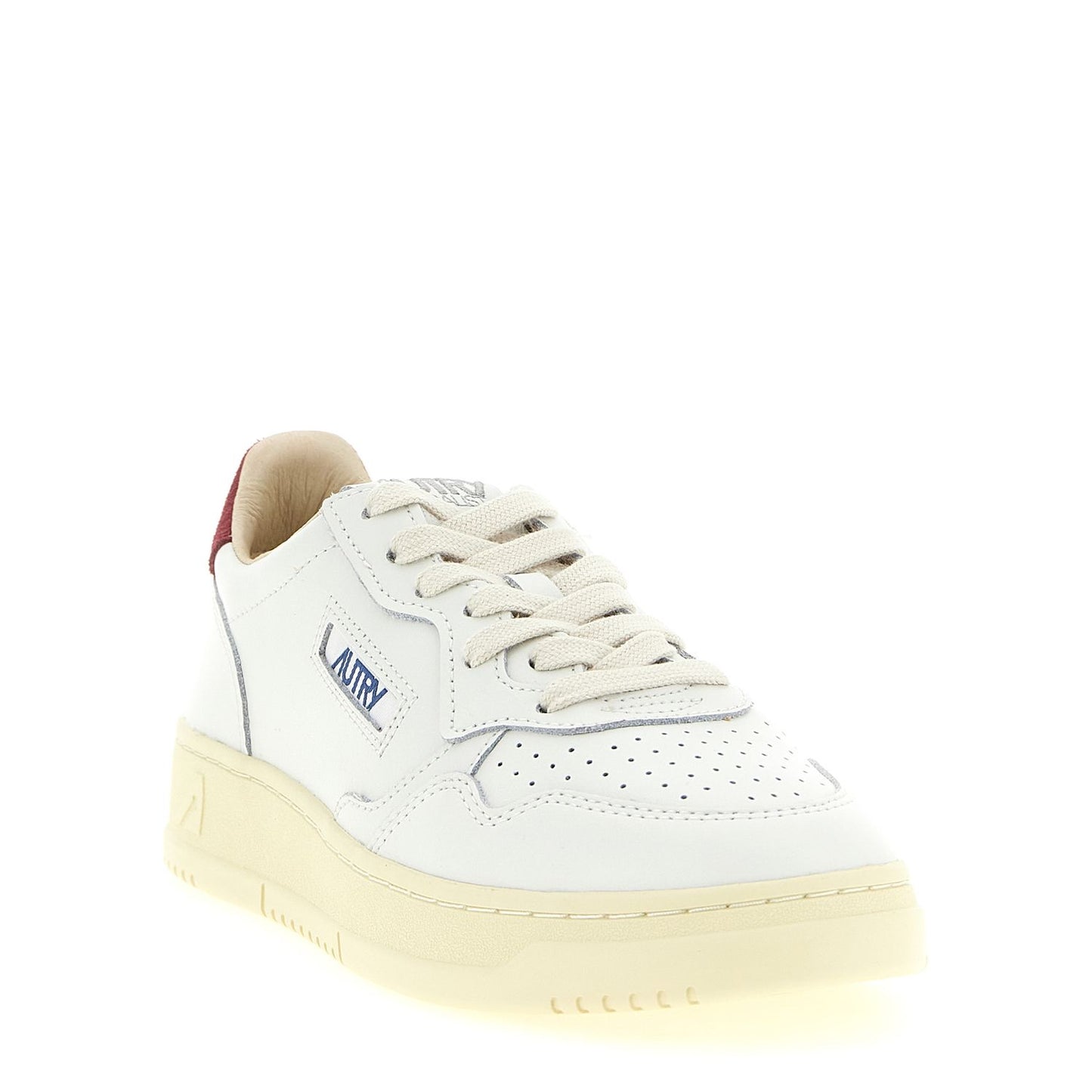 Autry Bordeaux Cowhide Athletic Sneakers
