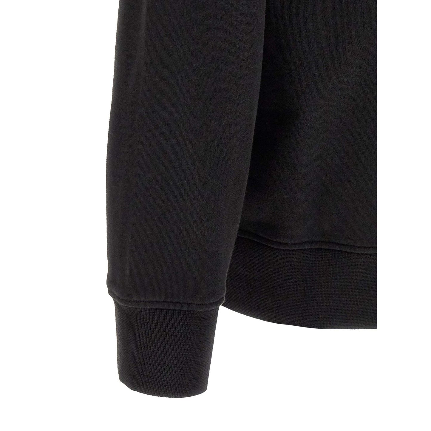 Stone Island Black Cotton Sweatshirt