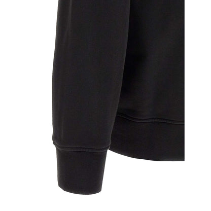 Stone Island Black Cotton Sweatshirt