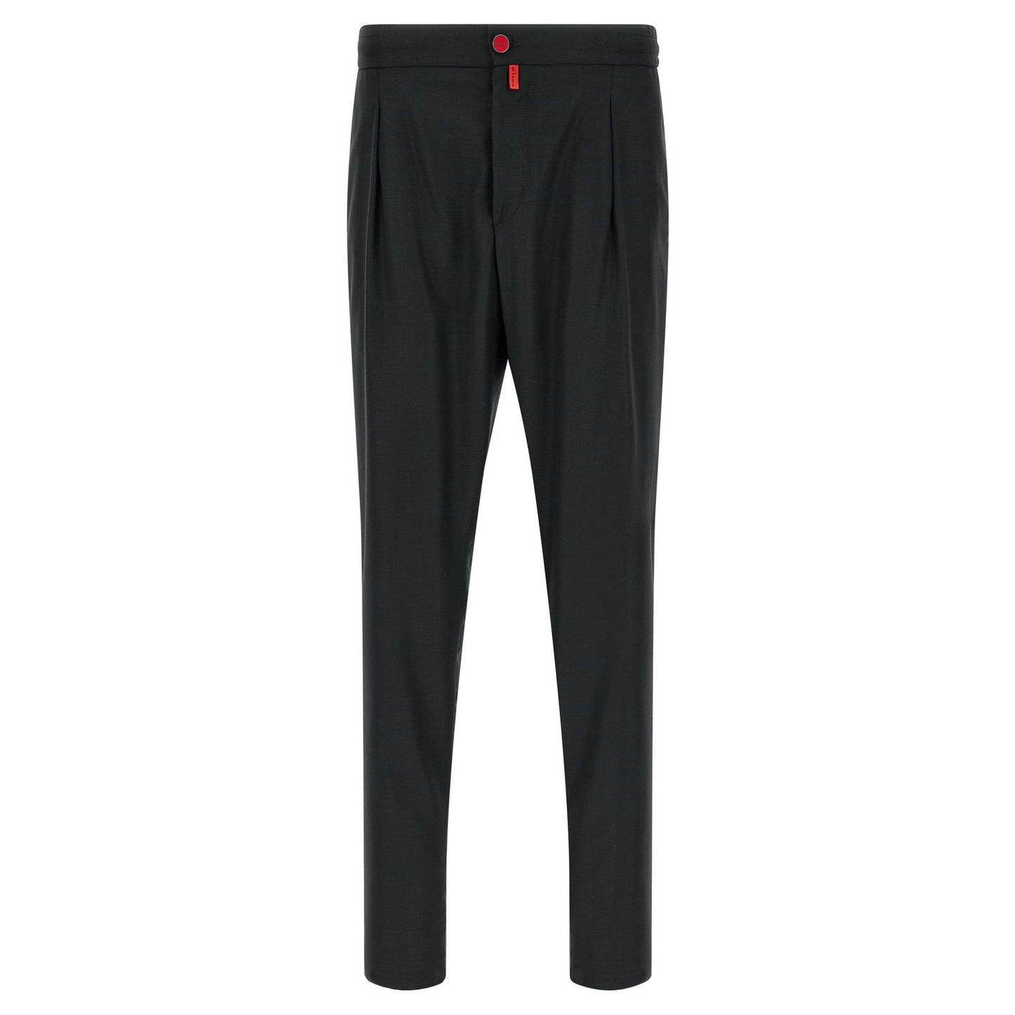 Kiton Gray Wool Casual Pants