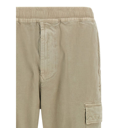 Stone Island Beige Cotton Cargo Pants