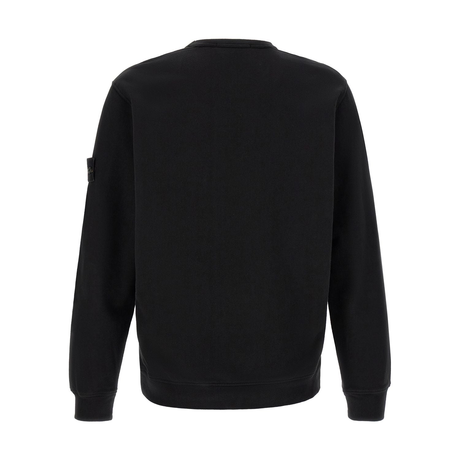 Stone Island Black Cotton Sweatshirt