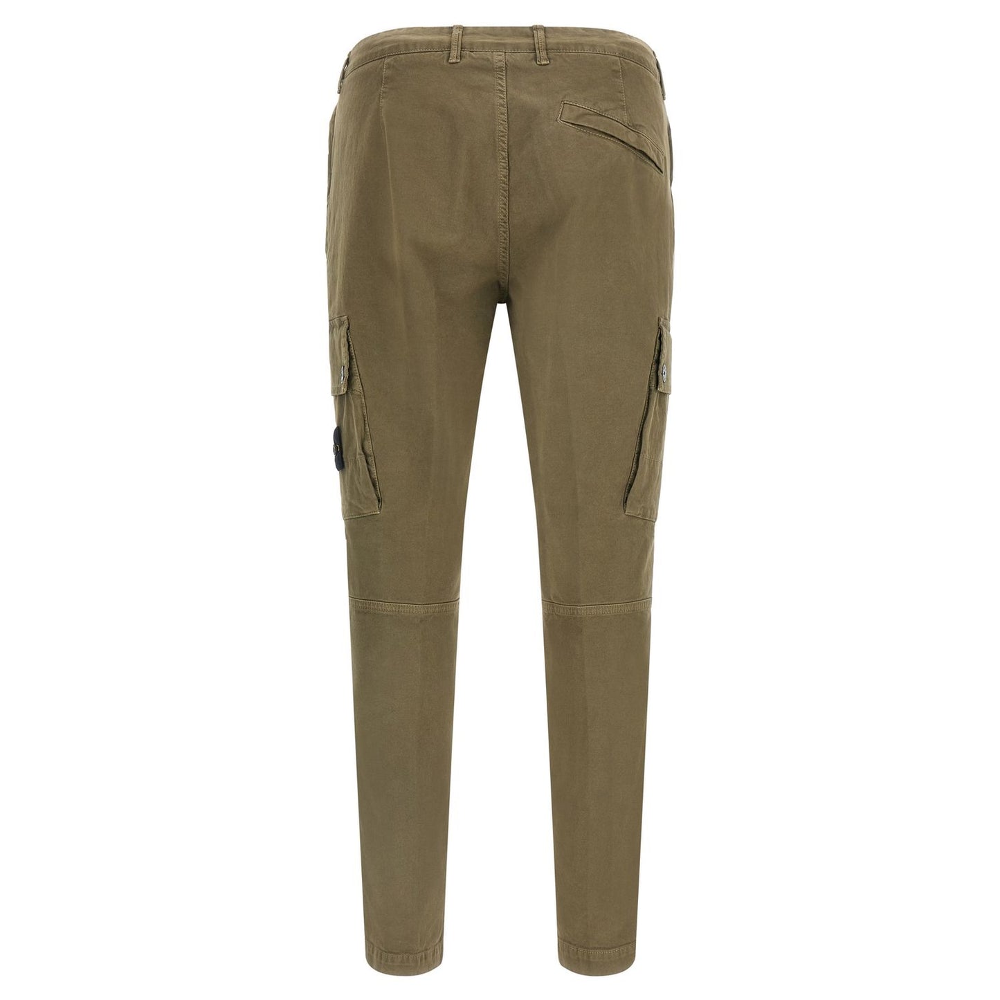Stone Island Bicolor Cotton Cargo Pants