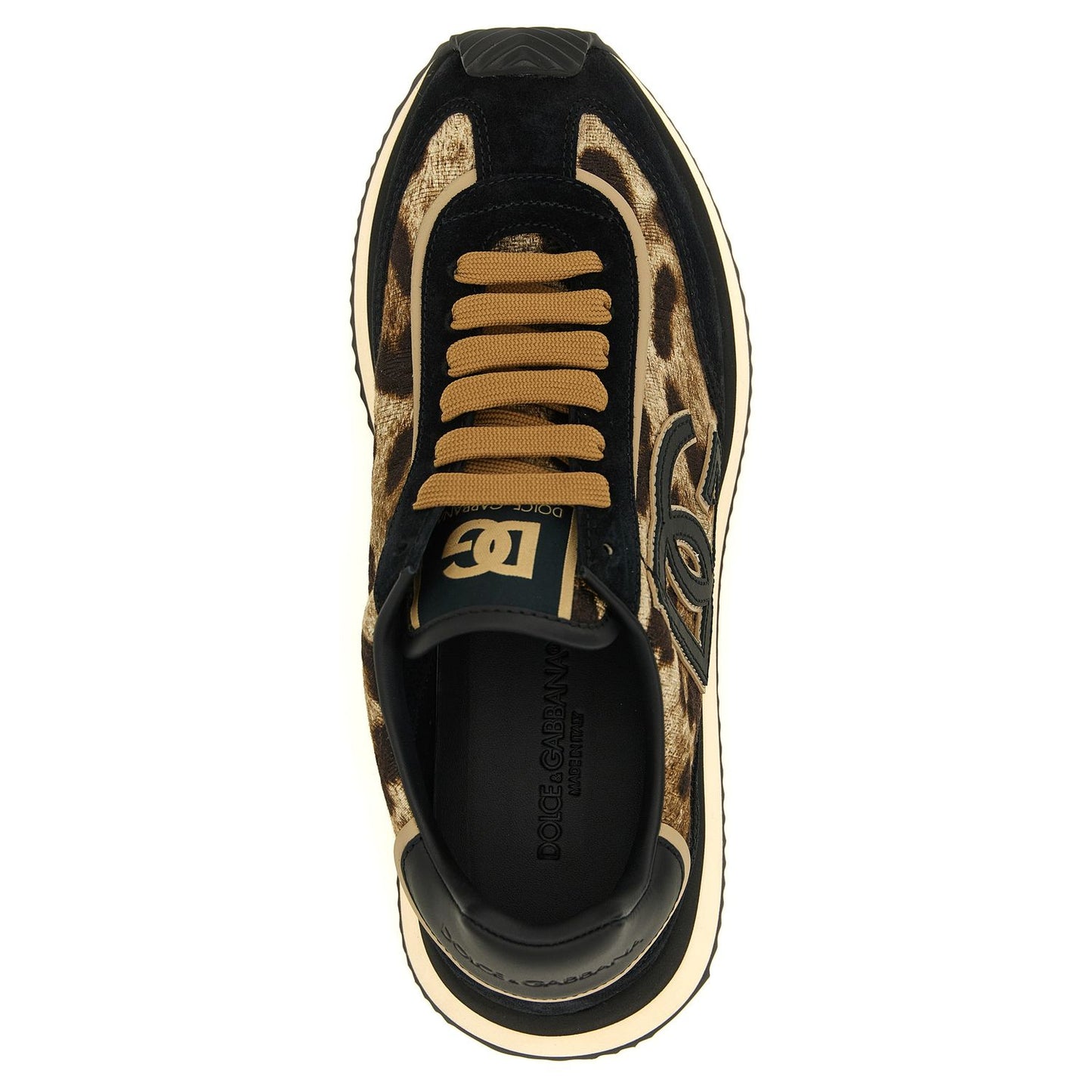 Dolce & Gabbana Multicolor Cotton Low Top Sneakers