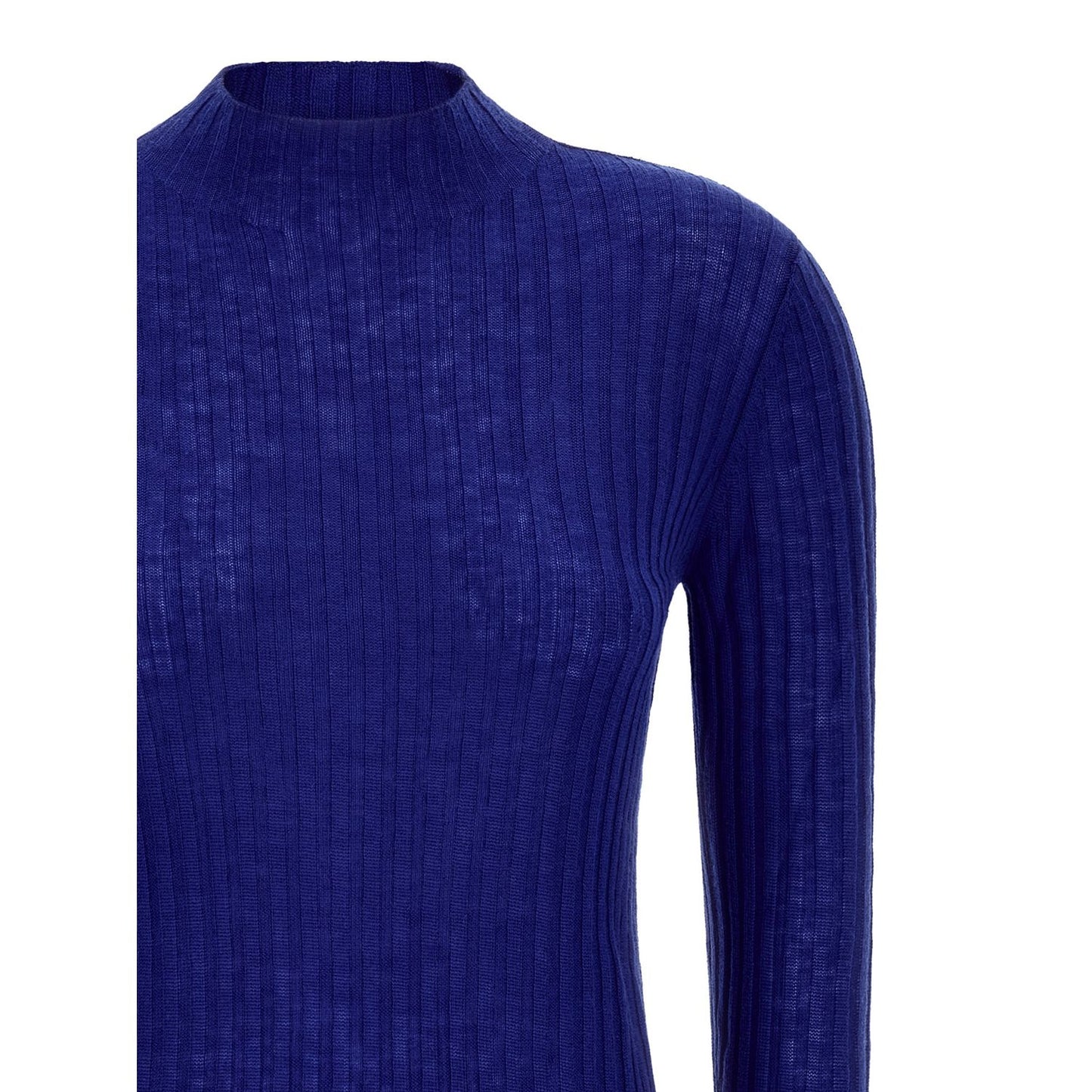 PINKO Blue Wool Cardigan