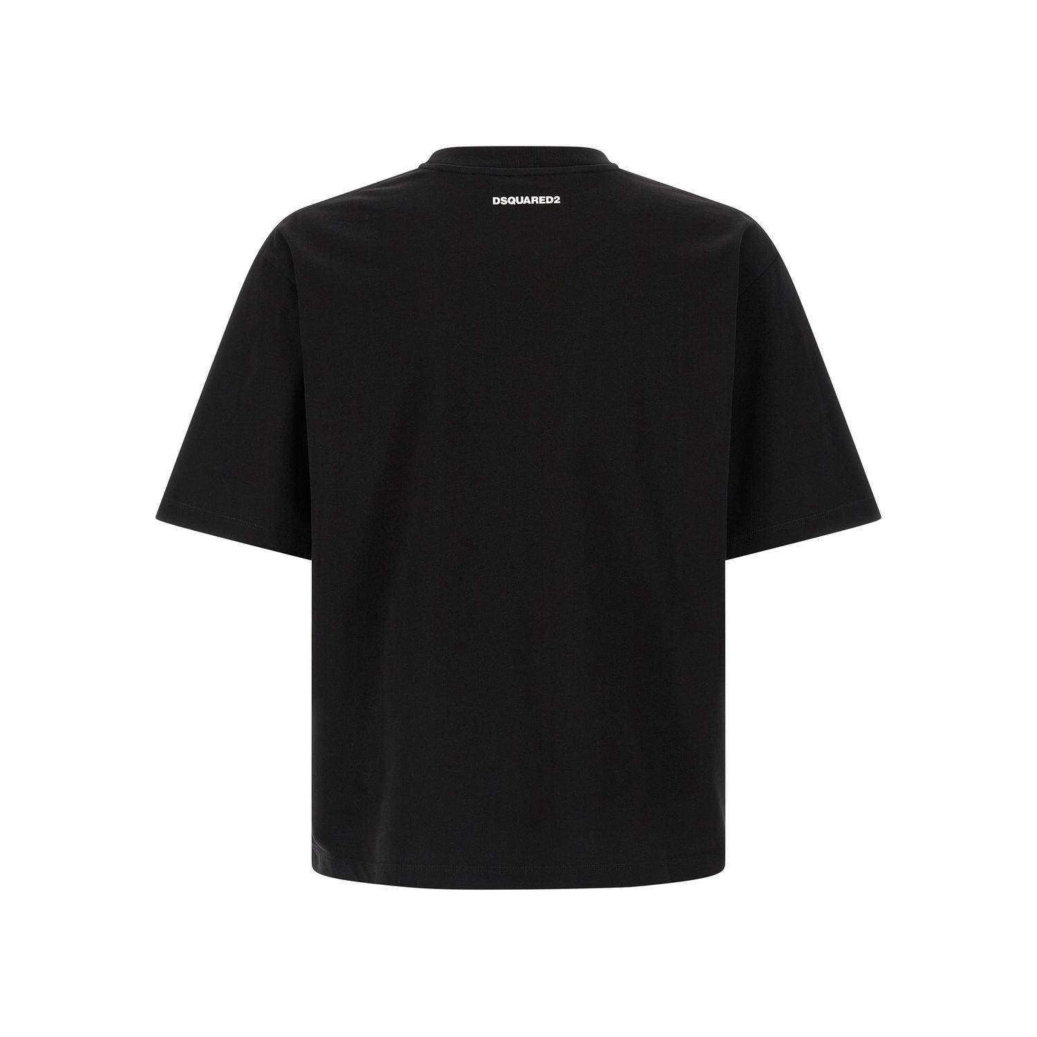 Dsquared² Black Cotton T-Shirt