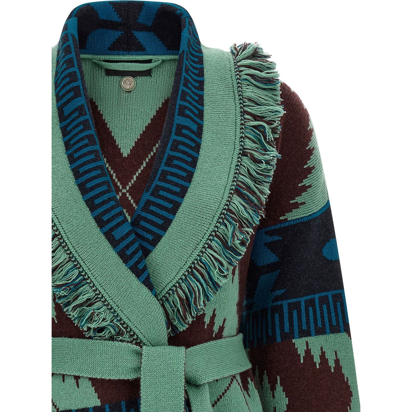 Alanui Multicolor Cashmere Cardigan