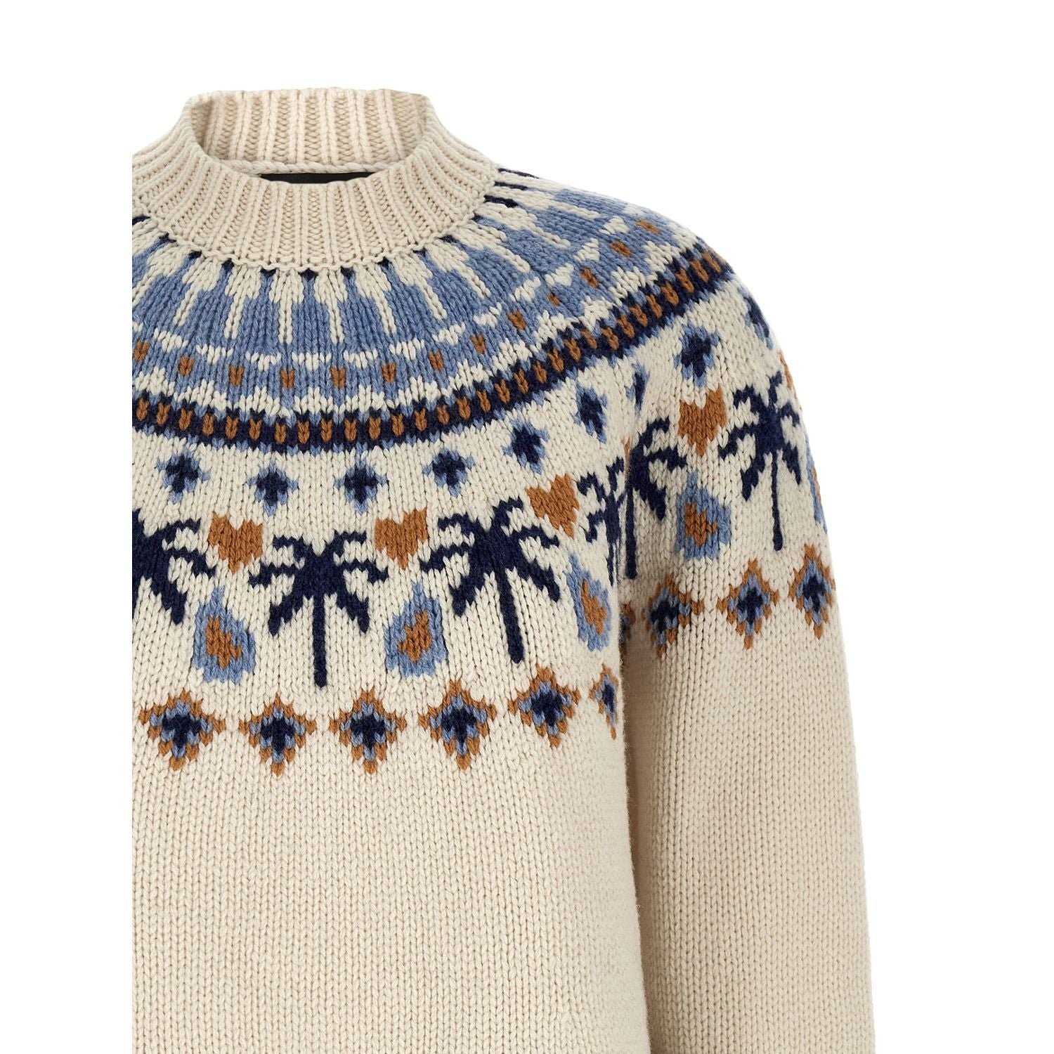 Alanui Multicolor Virgin Wool Cardigan