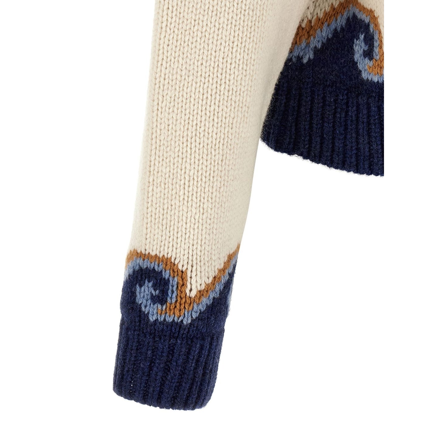 Alanui Multicolor Virgin Wool Cardigan