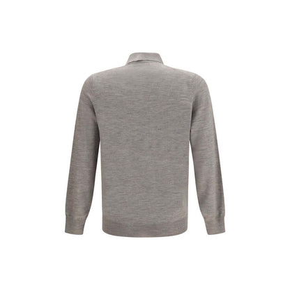 Brunello Cucinelli Gray Cashmere Sweatshirt