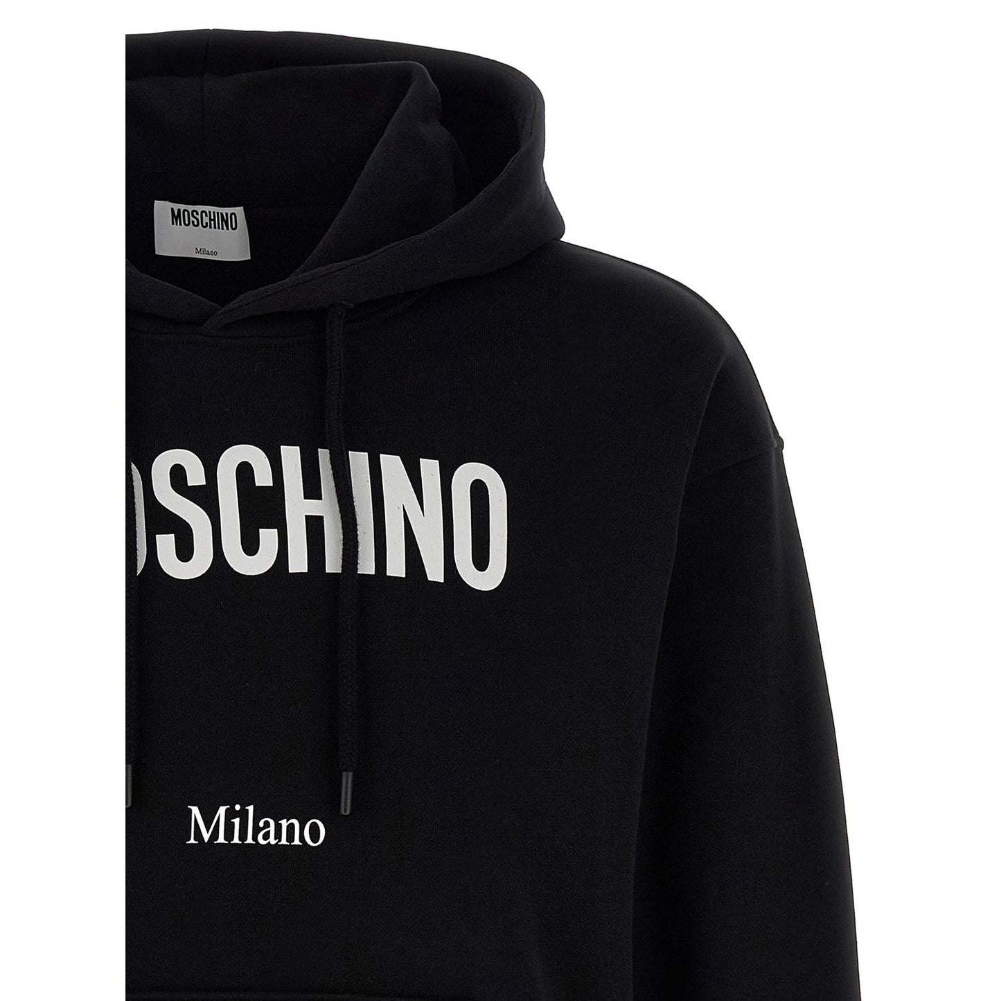 Moschino Black Cotton Sweatshirt