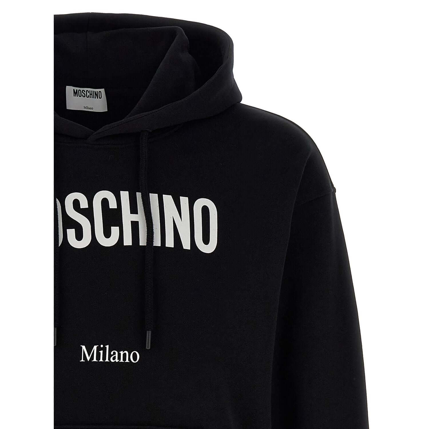 Moschino Black Cotton Sweatshirt
