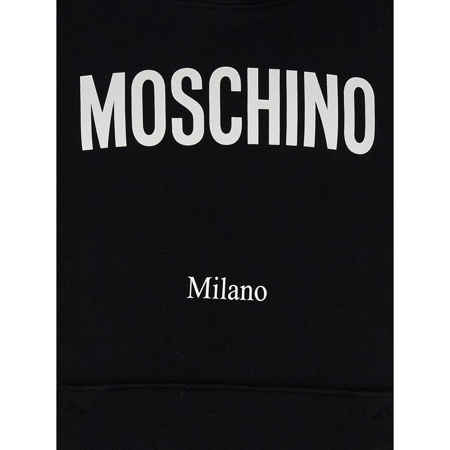 Moschino Black Cotton Sweatshirt