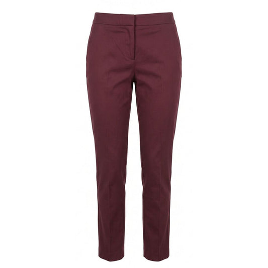 Trussardi Red Cotton Women Pants