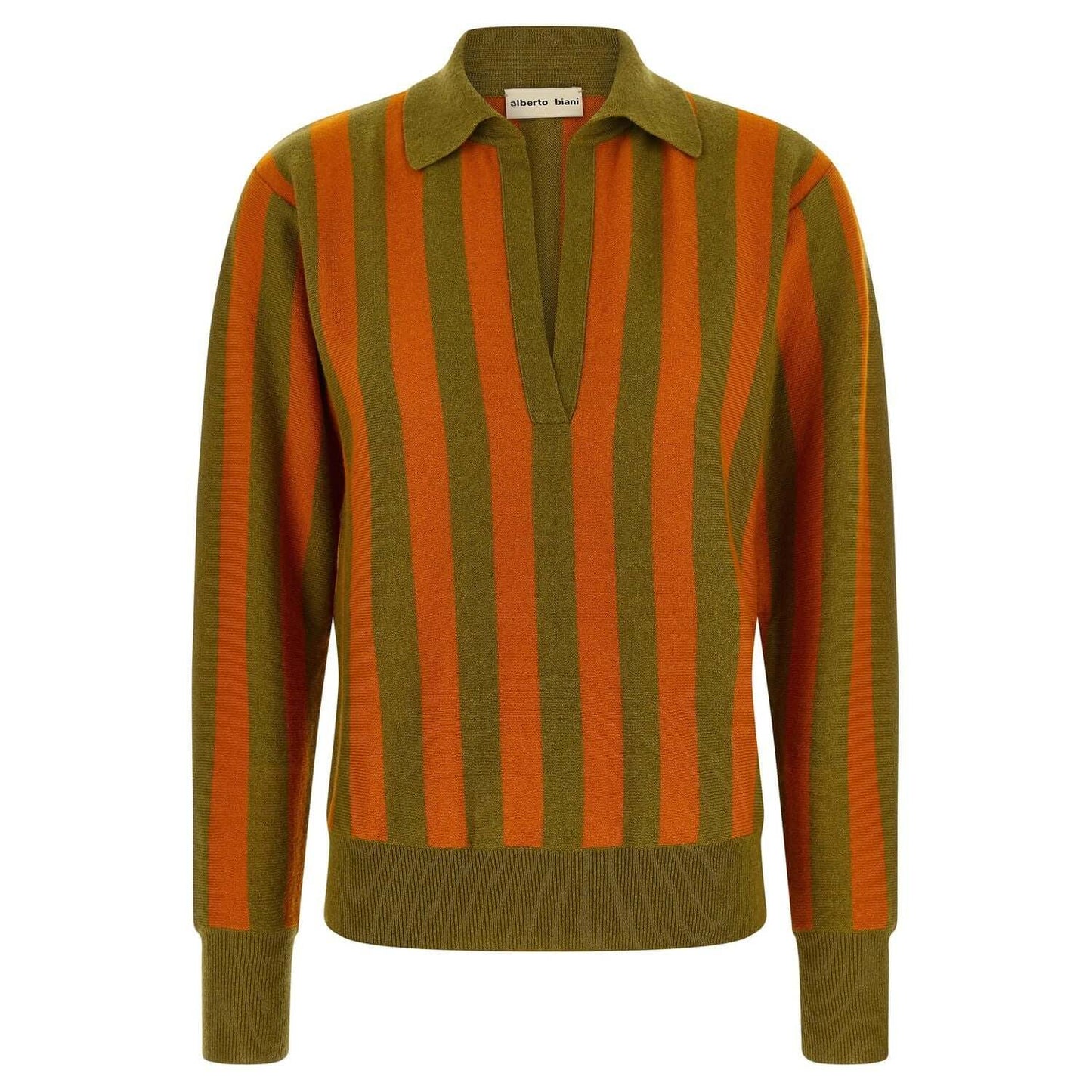 Alberto Biani Multicolor Cashmere Polo Shirt
