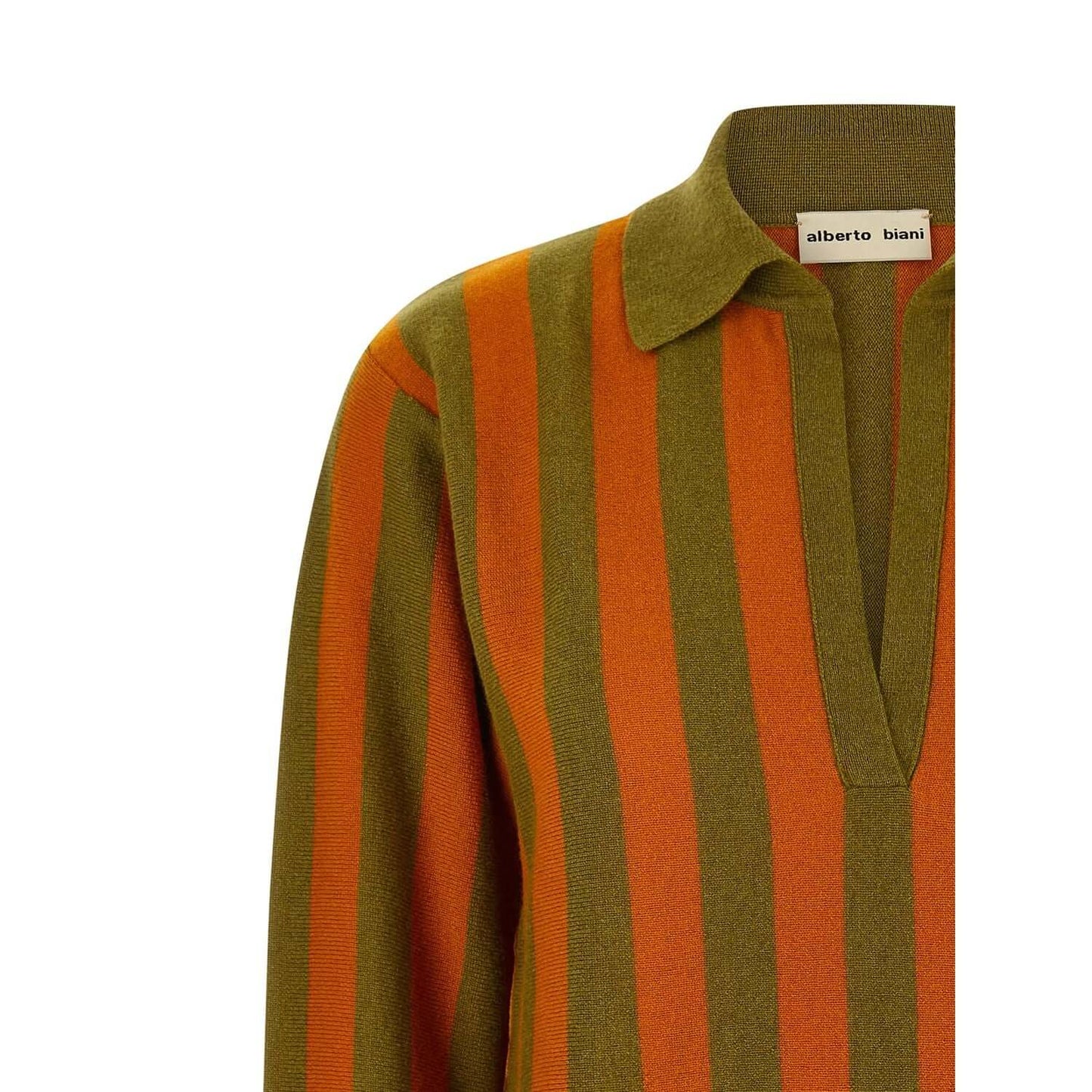 Alberto Biani Multicolor Cashmere Polo Shirt