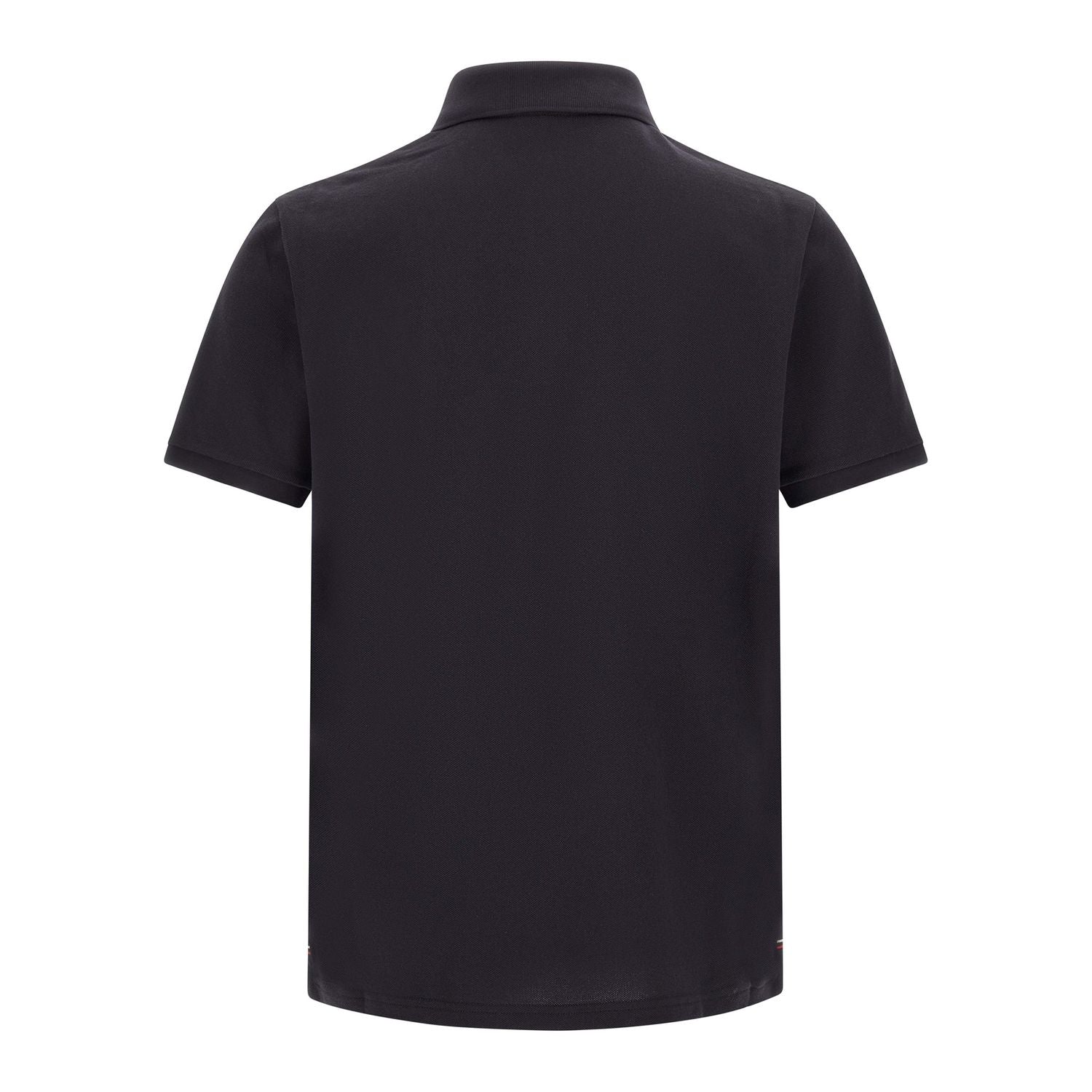 Moncler Blue Cotton Polo Shirt