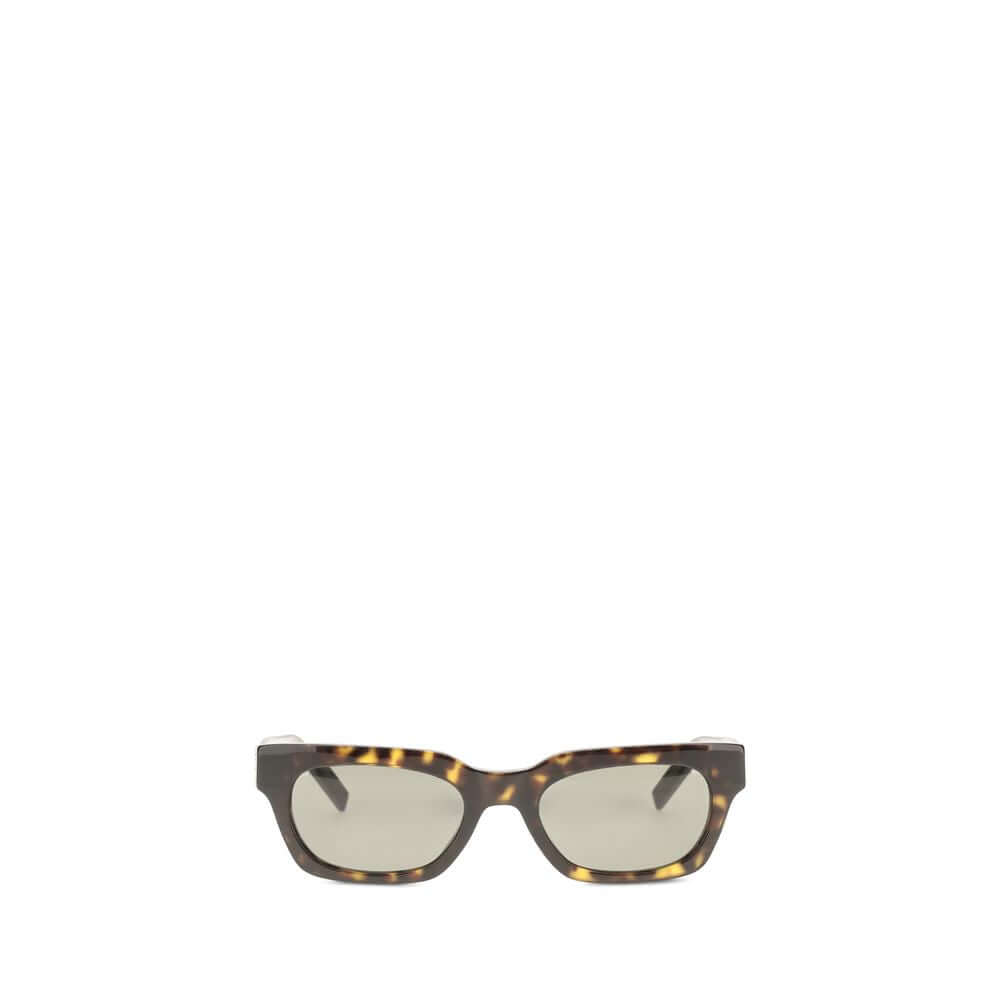 Saint Laurent Brown Acetate Sunglasses
