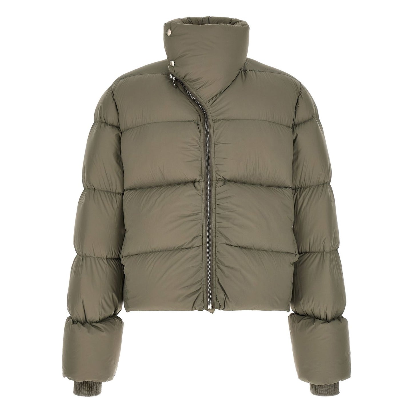 Rick Owens Bicolor Nylon Full-Length Jacket