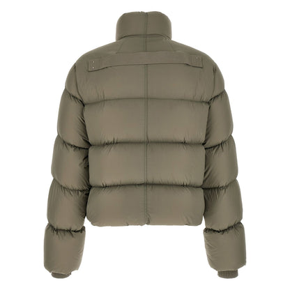 Rick Owens Bicolor Nylon Full-Length Jacket