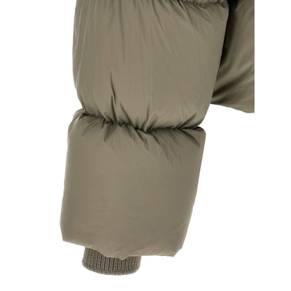 Rick Owens Bicolor Nylon Full-Length Jacket