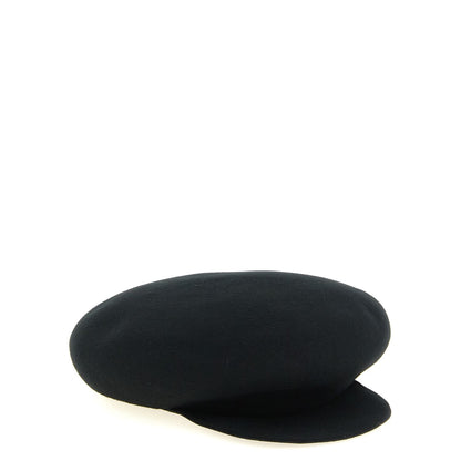 Yohji Yamamoto Black Polyethylene Cap (Baseball Hat)