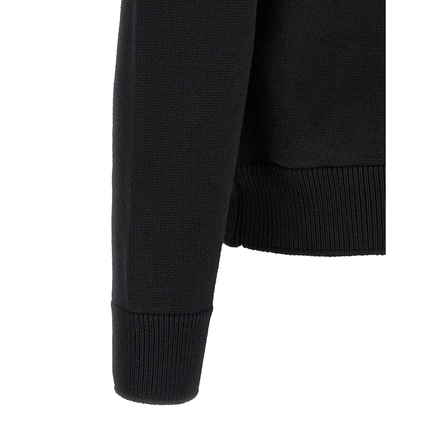 Moncler Black Polyamide Cardigan