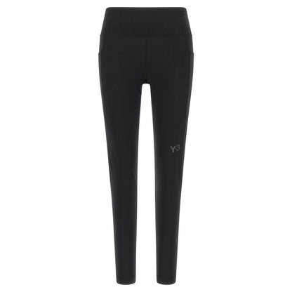 Y-3 Black Recycled Polyester Leggings