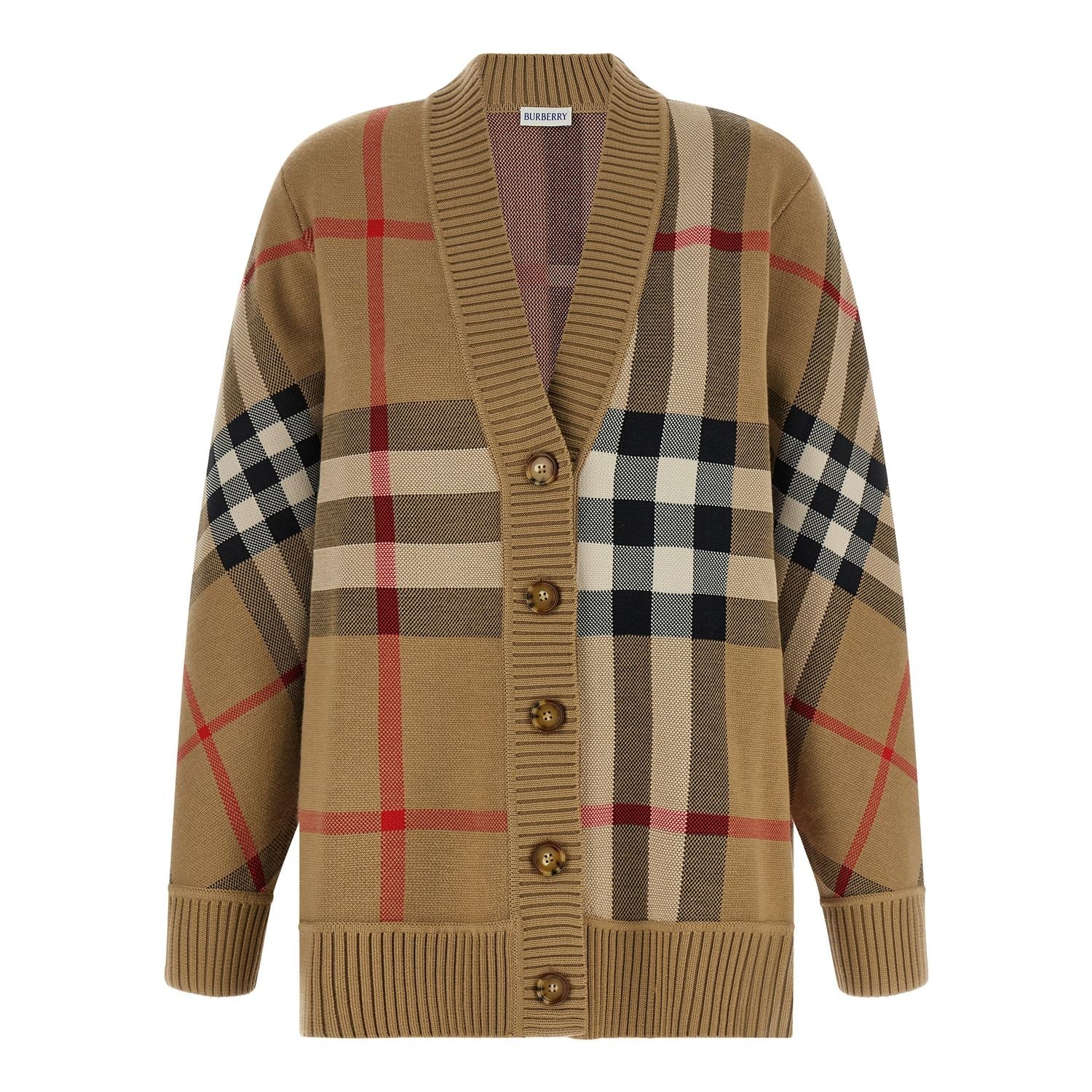 Burberry Beige Polyester Cardigan