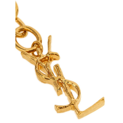 Saint Laurent Gold Brass Bracelet