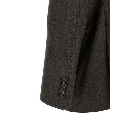 Brioni Brown Wool Two-Piece Suit