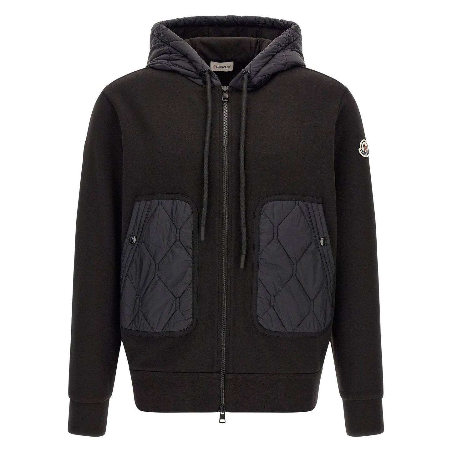 Moncler Black Polyamide Cardigan
