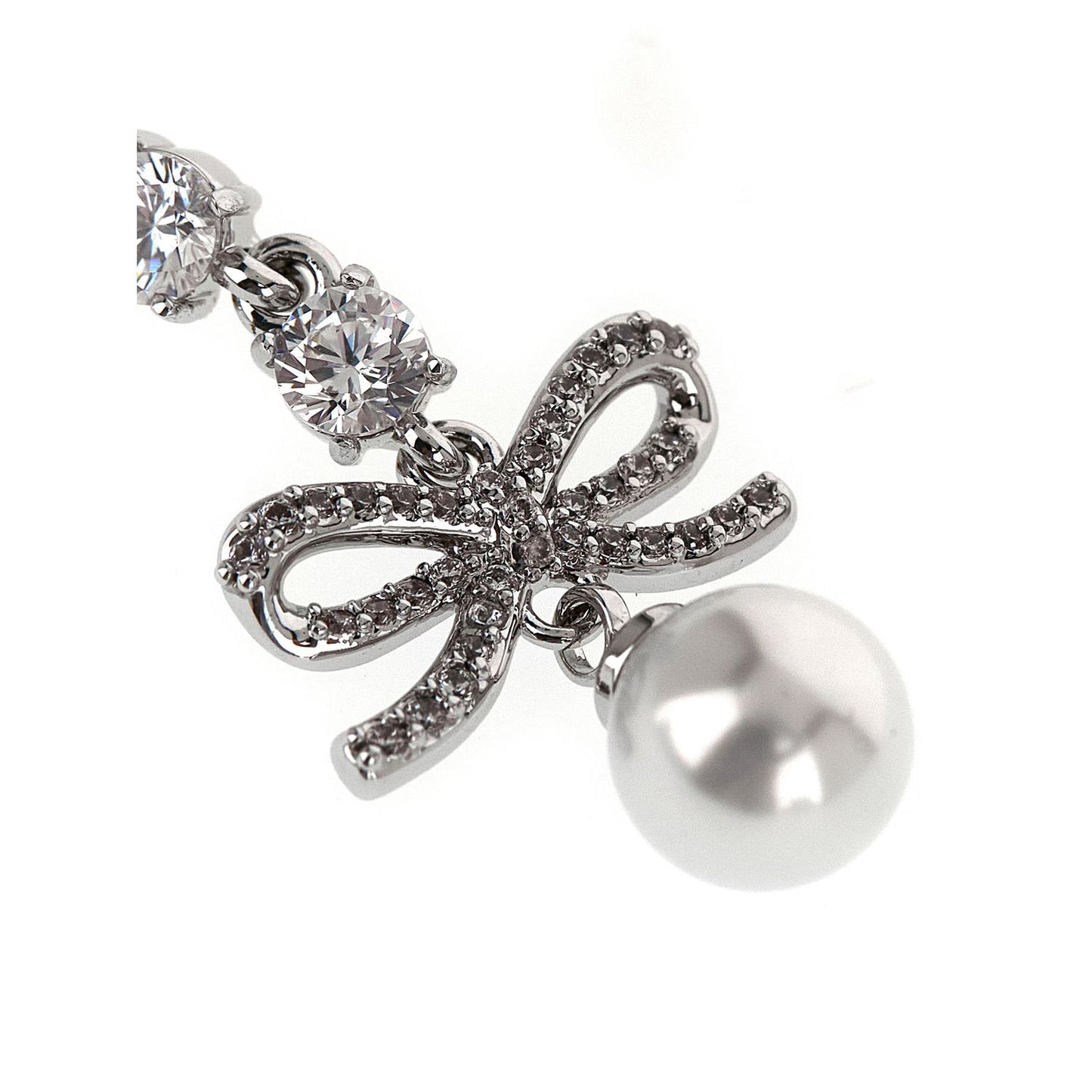 Self-Portrait Silver Brass Earrings