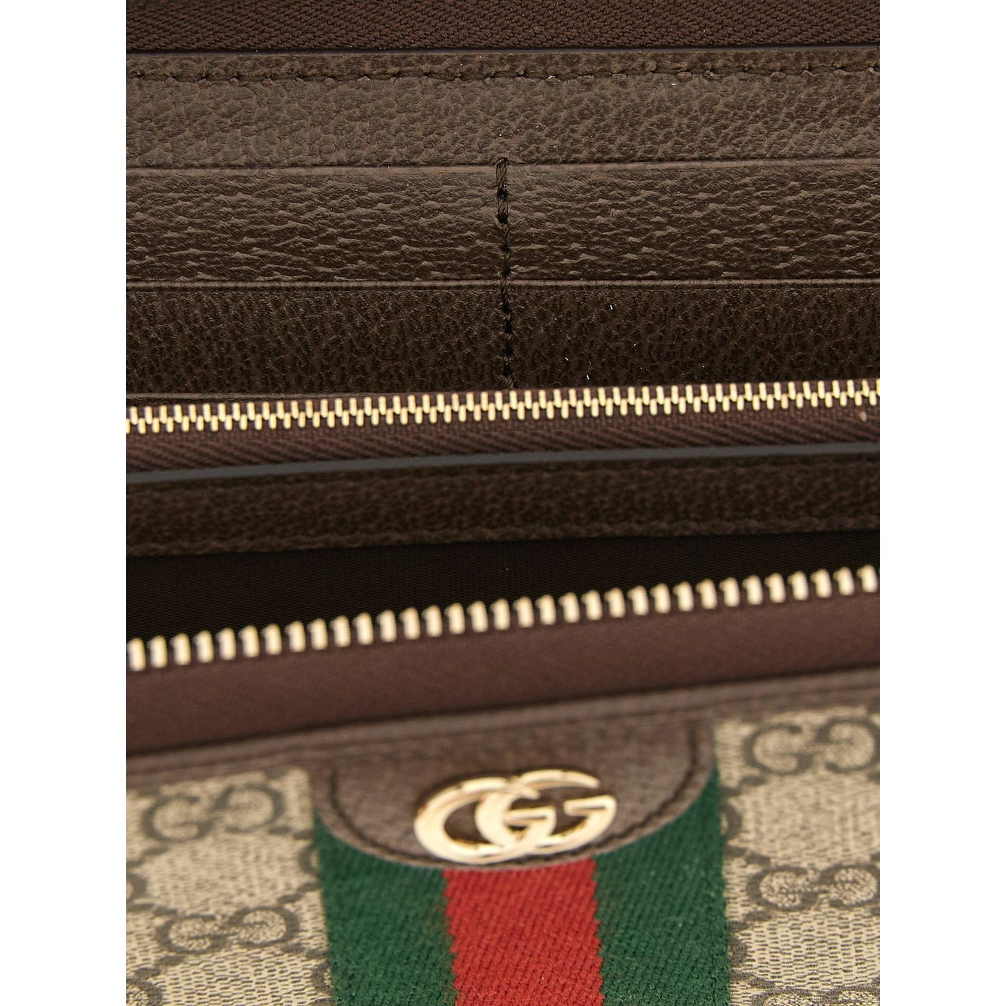 Gucci Brown Polyethylene Cardholder