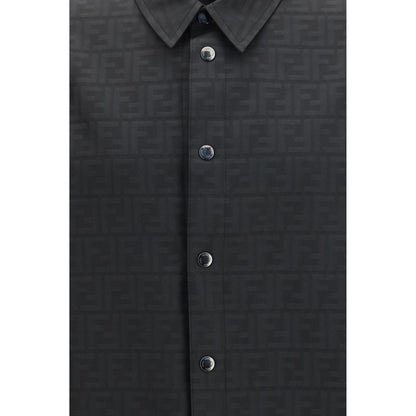 Fendi Black Polyester Shirt