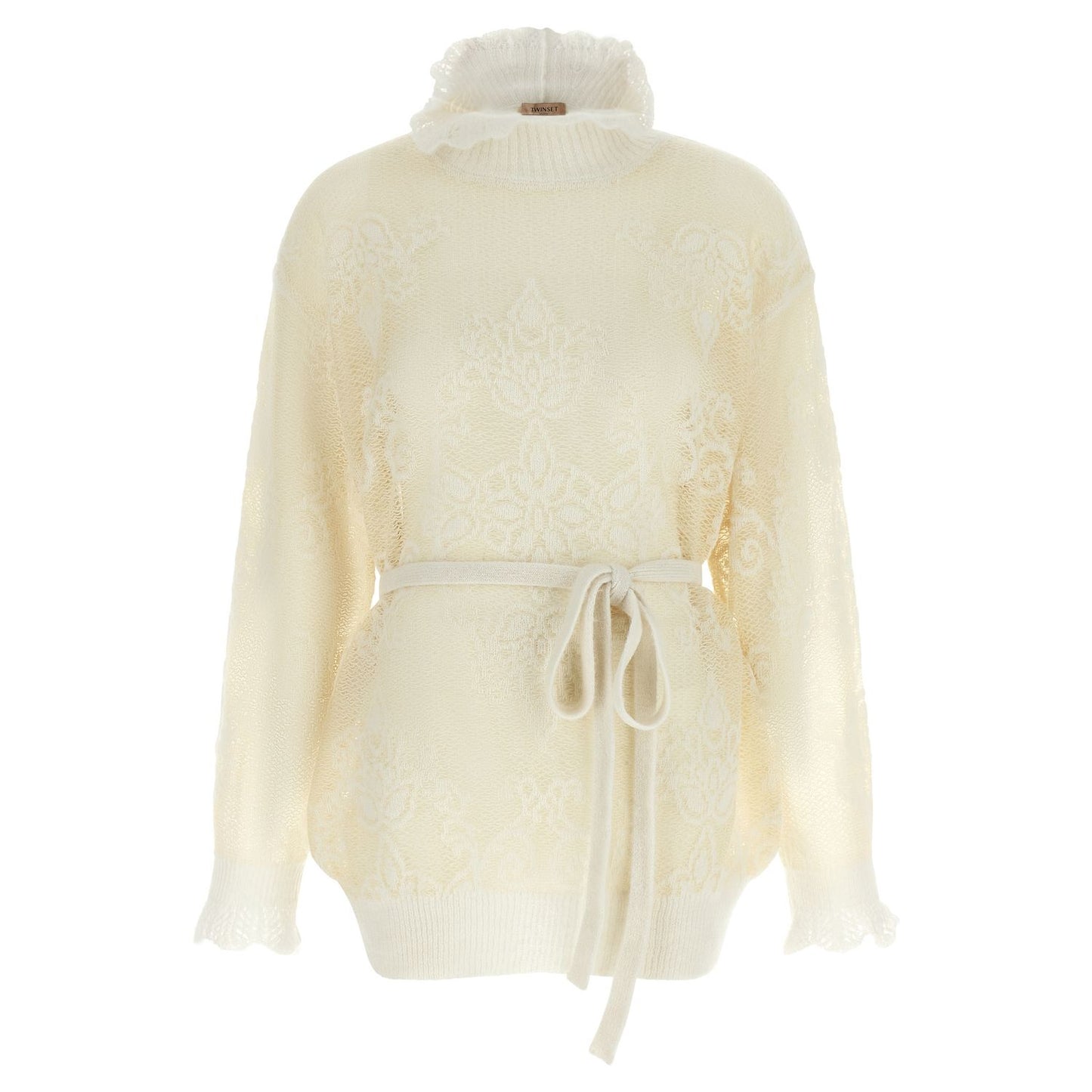 Twinset White Polyamide Cardigan