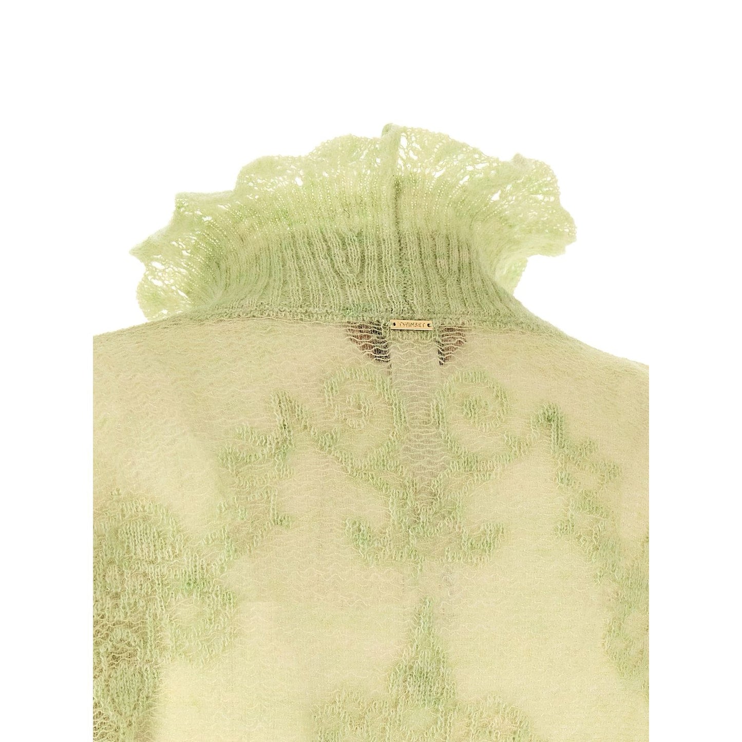 Twinset Bicolor Polyamide Cardigan