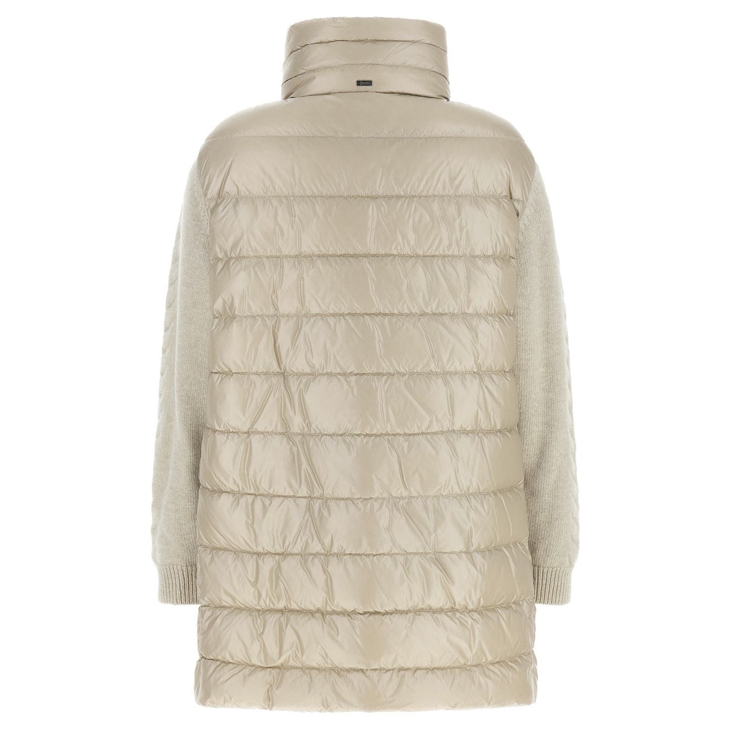Herno Beige Polyamide Full-Length Jacket